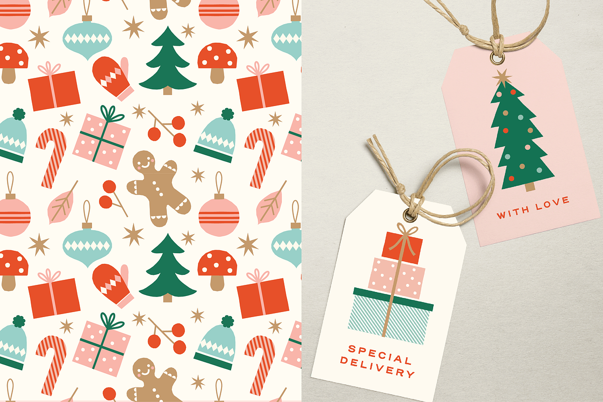 Christmas Graphics, a Seasonal Illustration by Gross Illustrations (Photo 6 of 8)