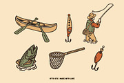 Fishing Illustration, an Illustration by Otto.std (Thumbnail 6 of 7)