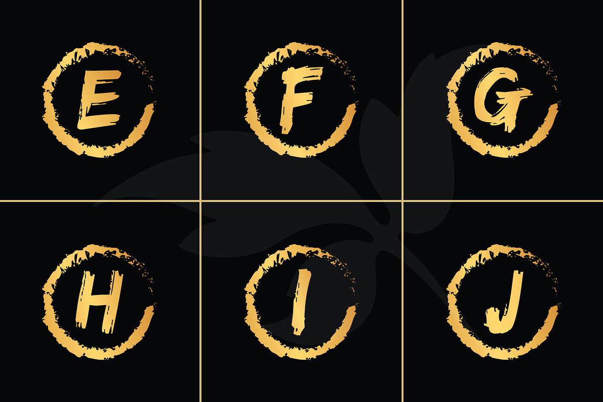 26 A-Z Alphabetic Letter Monograms, a Branding & Logo Template by Walldecorated (Photo 2 of 5)