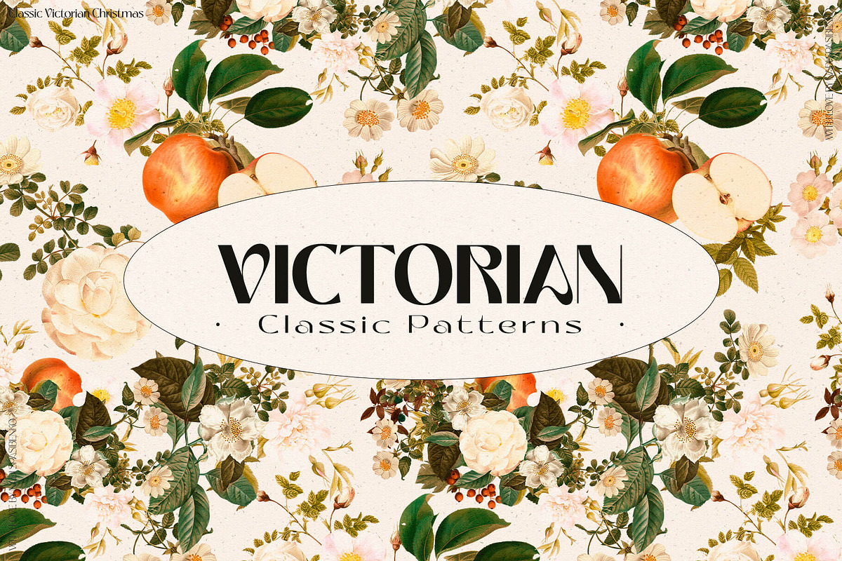 Victorian Classic Christmas Patterns, a Pattern Graphic by nadispasibenko (Photo 12 of 13)