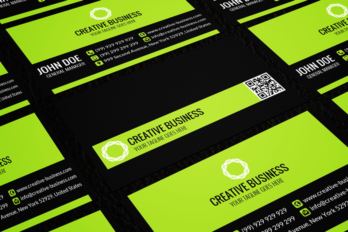 Modern Corporate Business Card CM015, a Business Card Template by annozio (Photo 4 of 4)