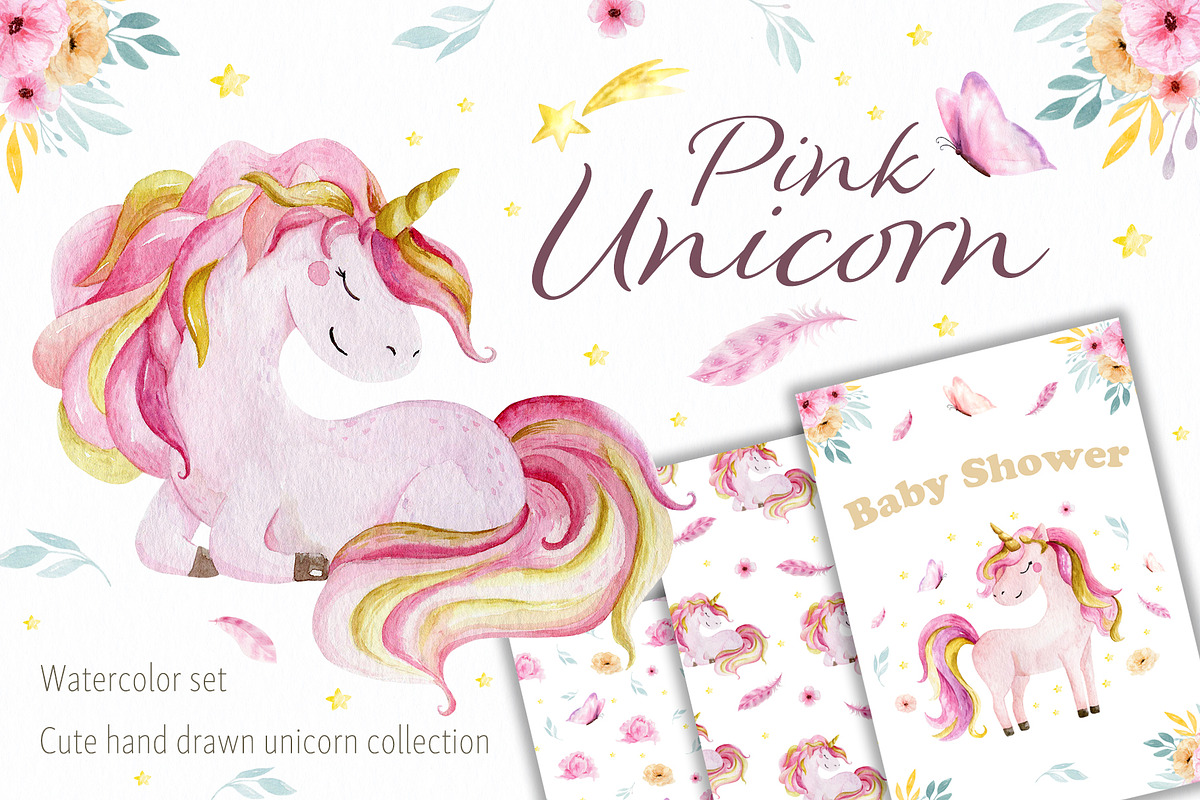Watercolor Bundle Cute baby!, a Graphic by Irene_Boiko_ART (Photo 2 of 25)