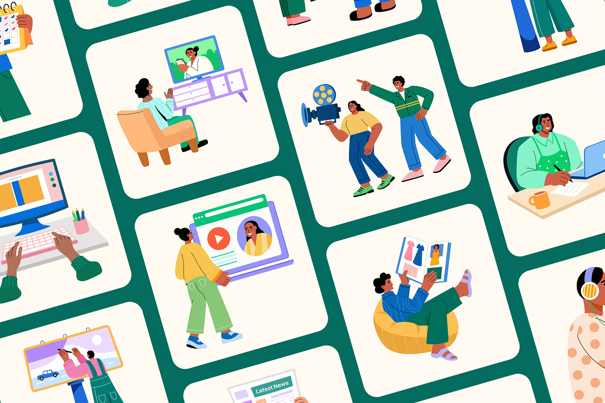 Animated Advertising Illustration, a Finance Illustration by Brickclay (Photo 4 of 5)