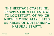 Suffolk Font Family, a Font by Hemphill Co (Thumbnail 4 of 10)