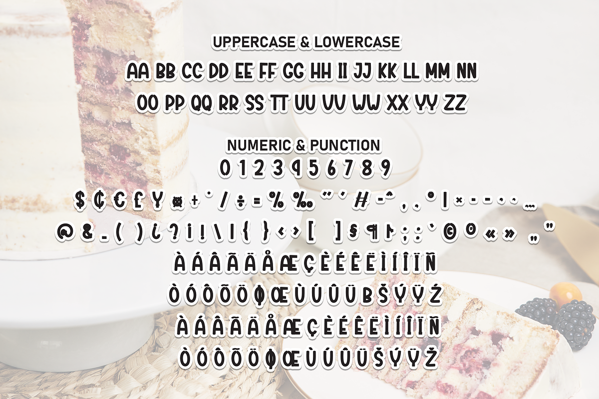 Simple Cake | Script Font, a Script Font by Scratchones (Photo 7 of 8)