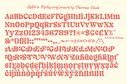 Replay - Sixties Rounded Serif, a Serif Font by Dharmas Foundry (Thumbnail 14 of 15)