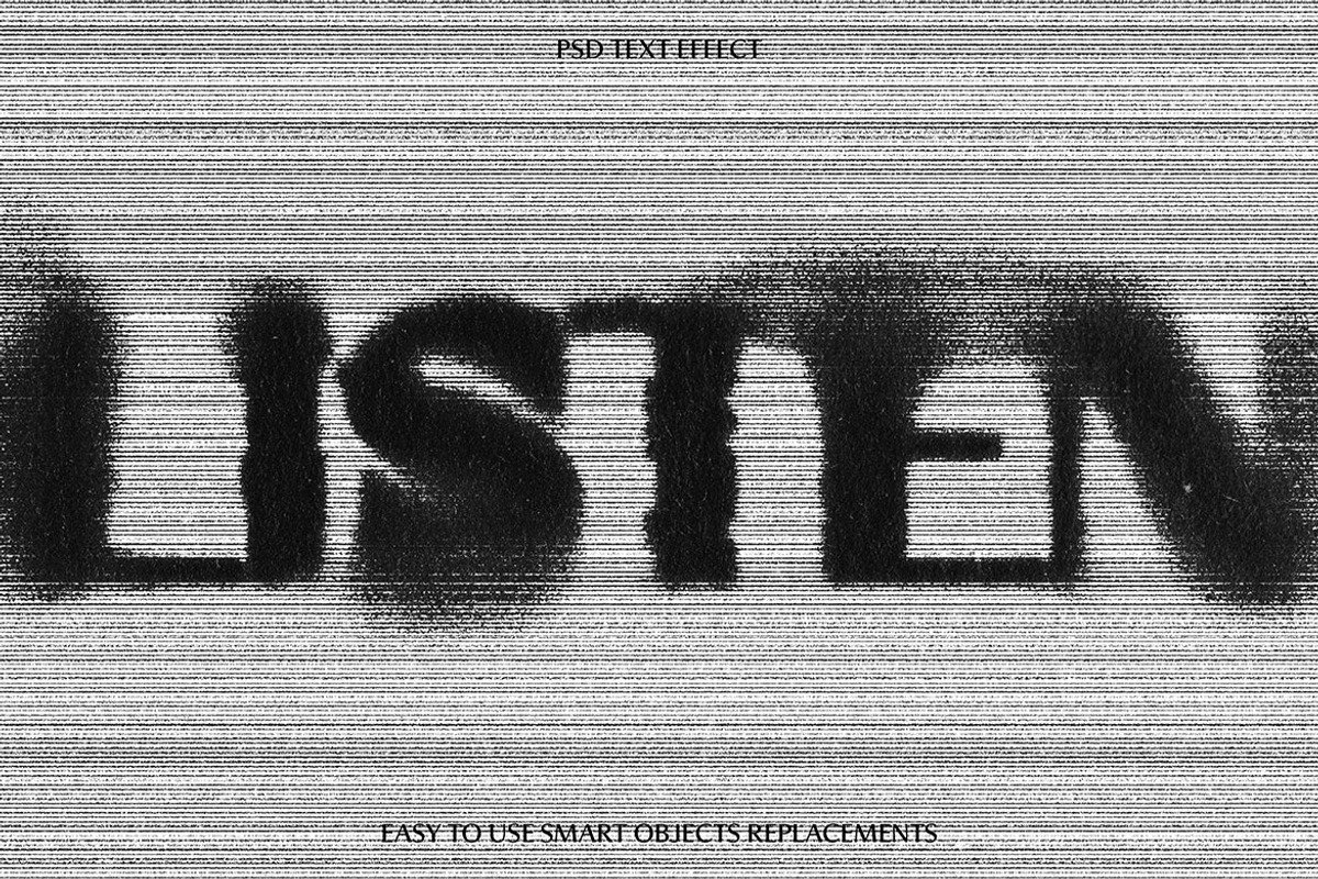 Distortion Text Effect - 12 in 1, a Layer Style Add-On by dokudokunomi (Photo 12 of 13)