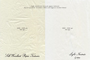 Soft Wrinkled Paper Textures: Light, a Texture Graphic by Purple (Thumbnail 6 of 14)