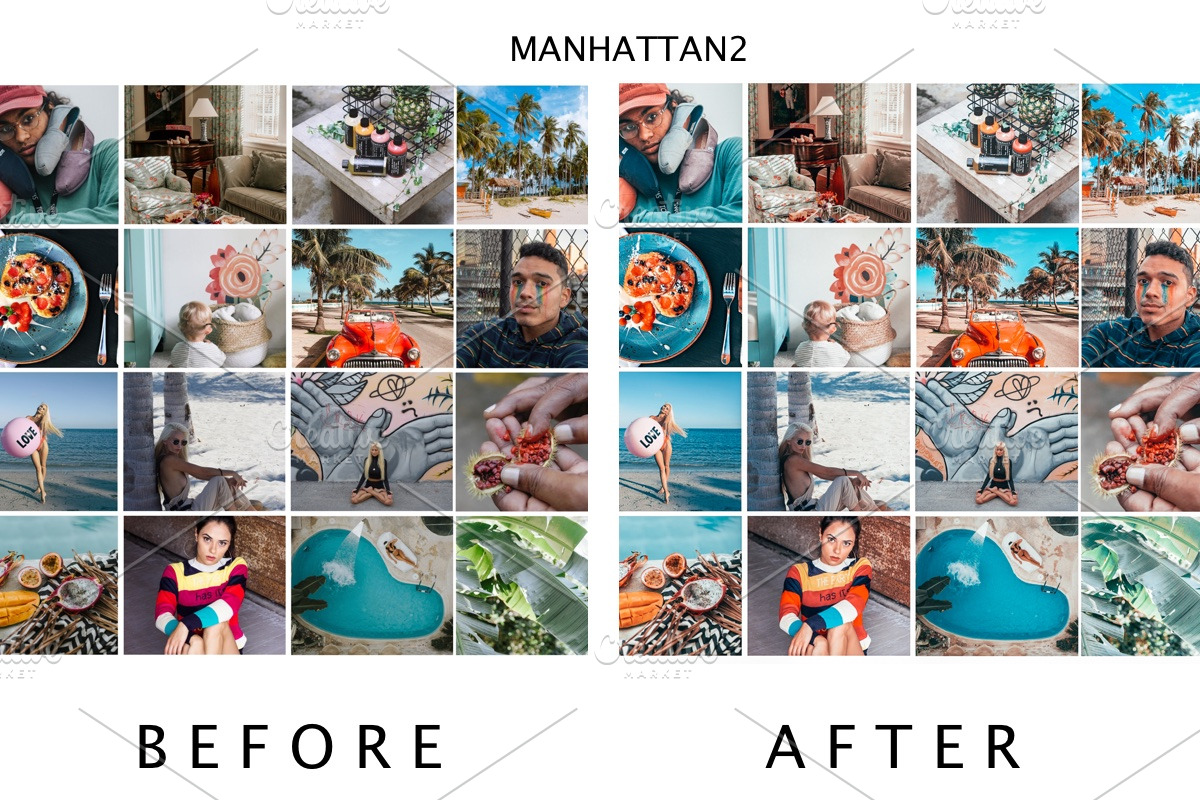 5 Lightroom Mobile Presets MANHATTAN preview 4