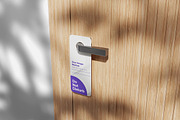 Door Hanger Mockup, a Product Mockup by Indah (Thumbnail 5 of 6)