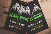 Scary Night Flyer, a Flyer Template by KMZVR.Lab (Thumbnail 2 of 3)