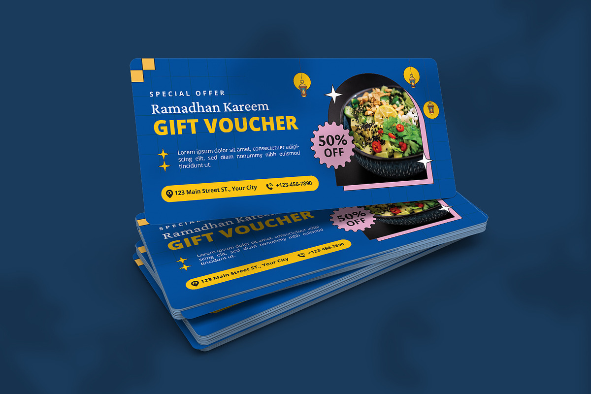 Ramadhan - Gift Voucher, a Print Template by VUNIRA (Photo 2 of 3)