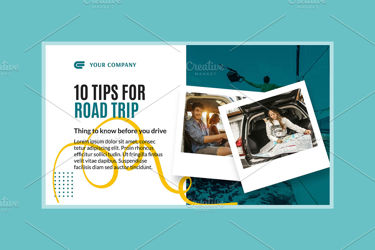 Travel Youtube Thumbnail Template, a Social Media Template by hekenostudio (Photo 3 of 4)