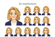 Business woman kit, a Work Illustration by Volha Hlinskaya (Thumbnail 5 of 6)