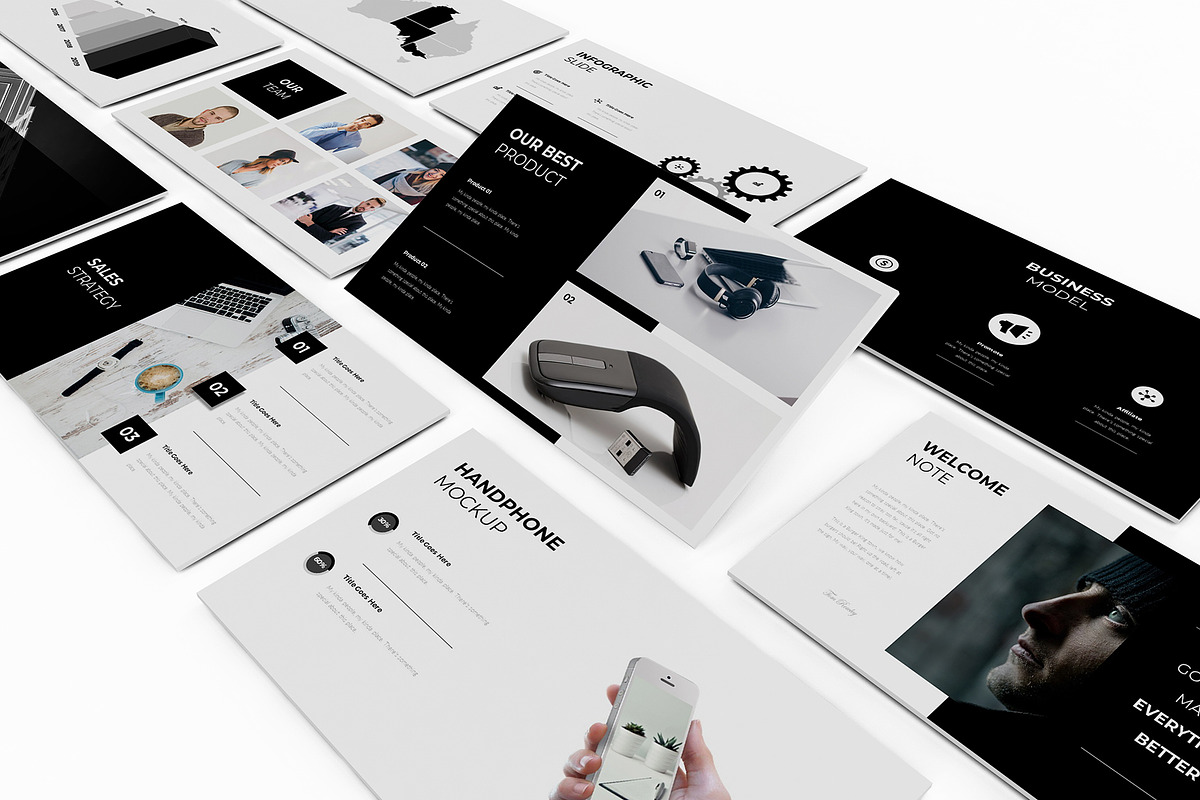 Pitch Deck Google Slides Template, a Presentation Template by Incools Stokie (Photo 5 of 9)
