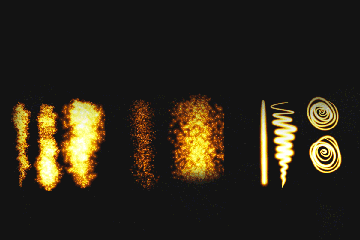 Procreate 80 light, bokeh brushes, a Brush Add-On by Endete & Mazak brushes (Photo 5 of 8)