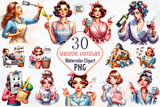 Sarcastic Housewife Sublimation PNG, an Illustration by RobertsArt (Thumbnail 1 of 7)