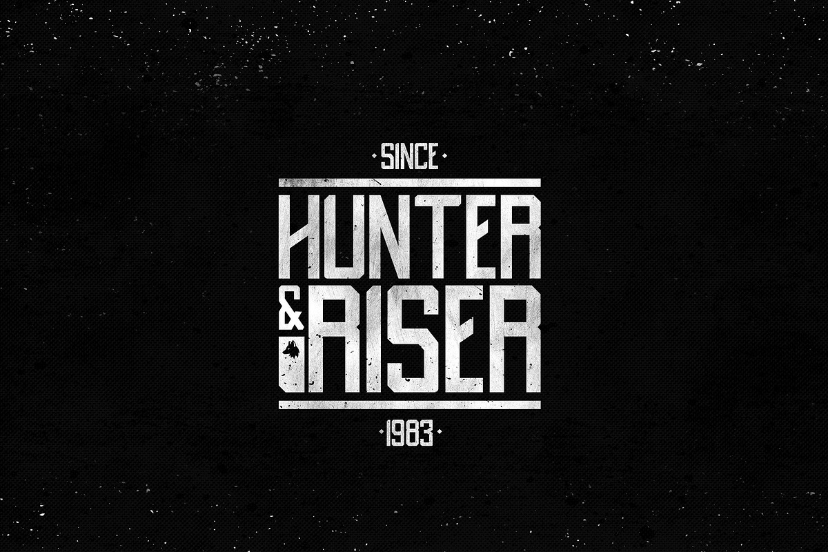 Destrukt - Sans Serif Font- 2 Styles preview 4