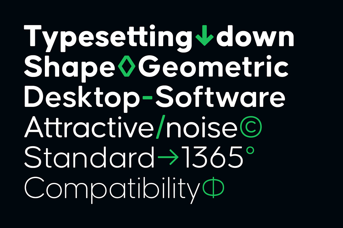 Causten Round Font Family, a Sans Serif Font by trustha (Photo 11 of 14)