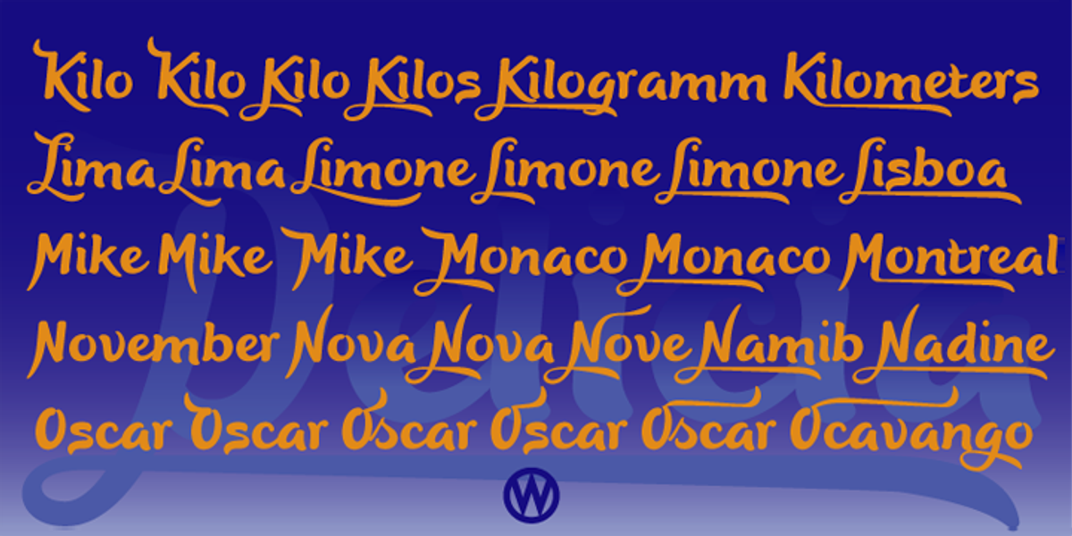 Delicia Pro, a Handwritten Font by Wiescher-Design (Photo 9 of 12)