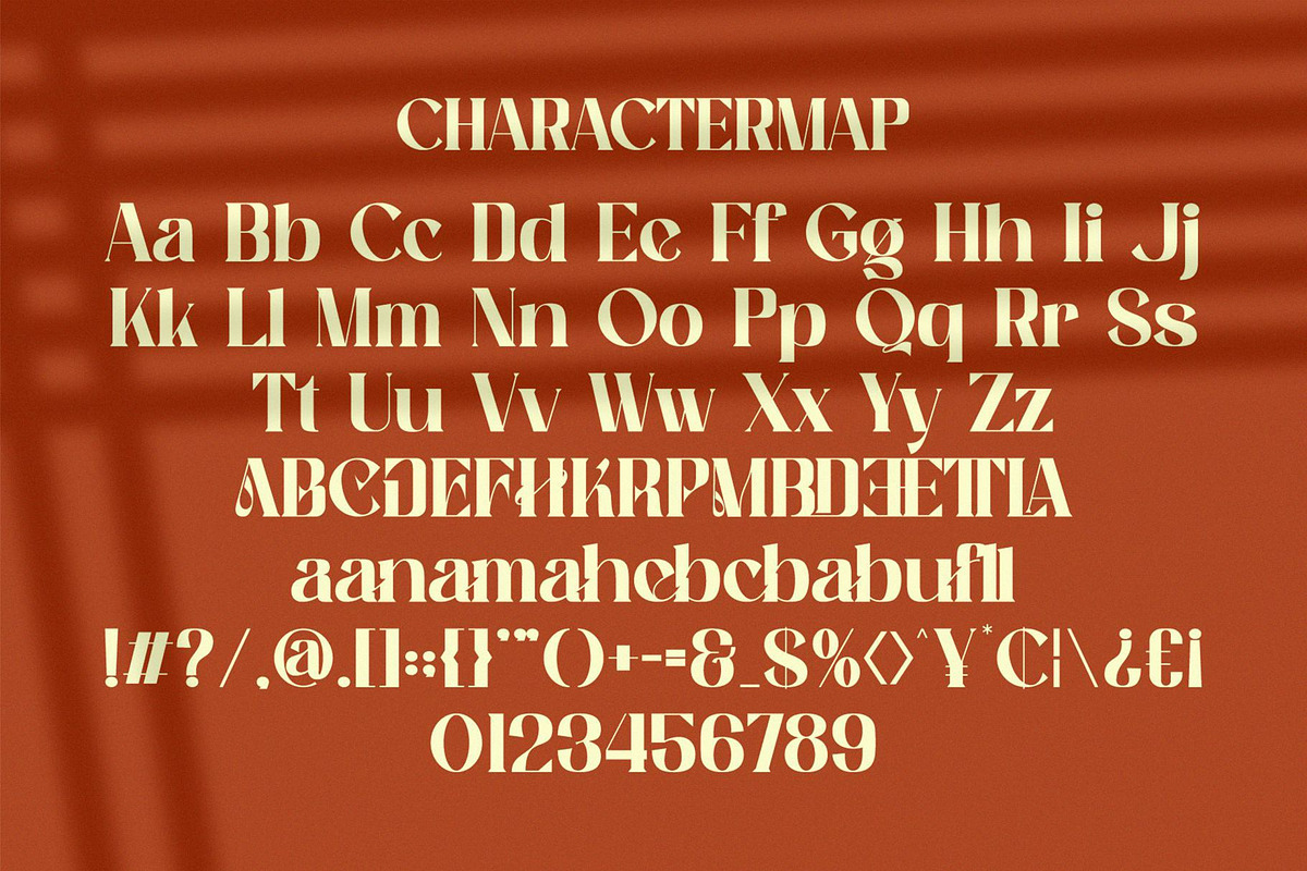 Kufag || Modern Retro Serif Font, a Serif Font by Idea Studio (Photo 3 of 10)