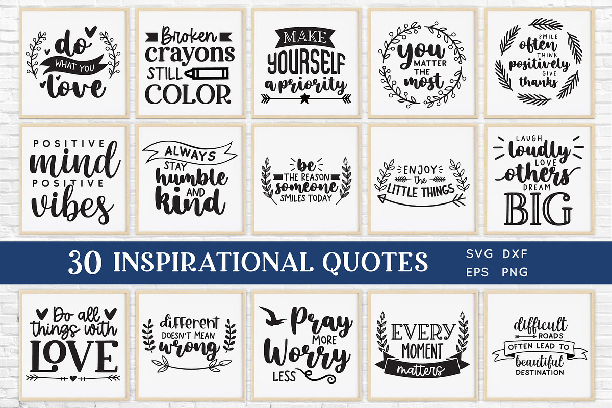 Inspirational Quotes and Sayings, an Object Graphic by Peachycottoncandy (Photo 2 of 6)