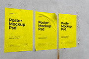 A4 Urban Poster Mockup, a Print Template by Graphicnugget (Thumbnail 2 of 5)