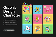 35 Animated Graphic Design, an Object Illustration by Vectors Market (Thumbnail 1 of 4)
