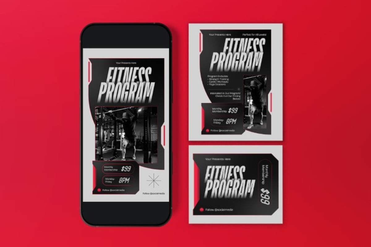 Fitness Flyer preview 3