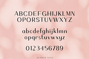 ZEPHYR Sans Serif Font, a Sans Serif Font by Fancy Malone (Thumbnail 11 of 13)