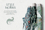 Style of Morris. Set of 100 vectors., a Pattern Graphic by Varvara Gorbash (Thumbnail 3 of 12)