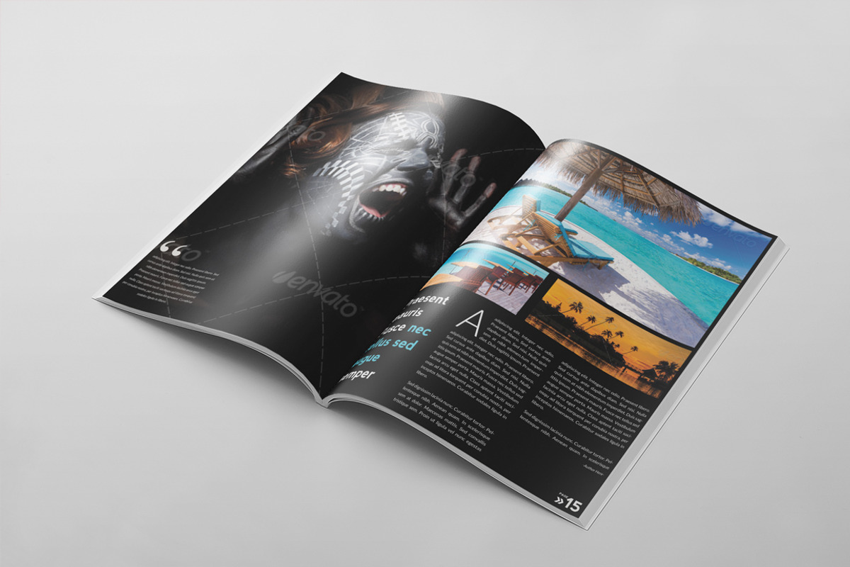 Magazine Template 35, a Magazine Template by pmvch (Photo 6 of 10)