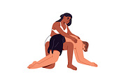 First aid in emergency accidents set, a Healthcare Illustration by PaperTrident (Thumbnail 2 of 13)