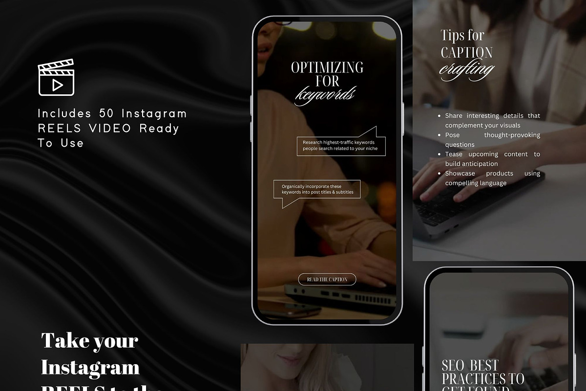 Social Media Manager Reel Templates, a Social Media Template by design4social (Photo 3 of 9)