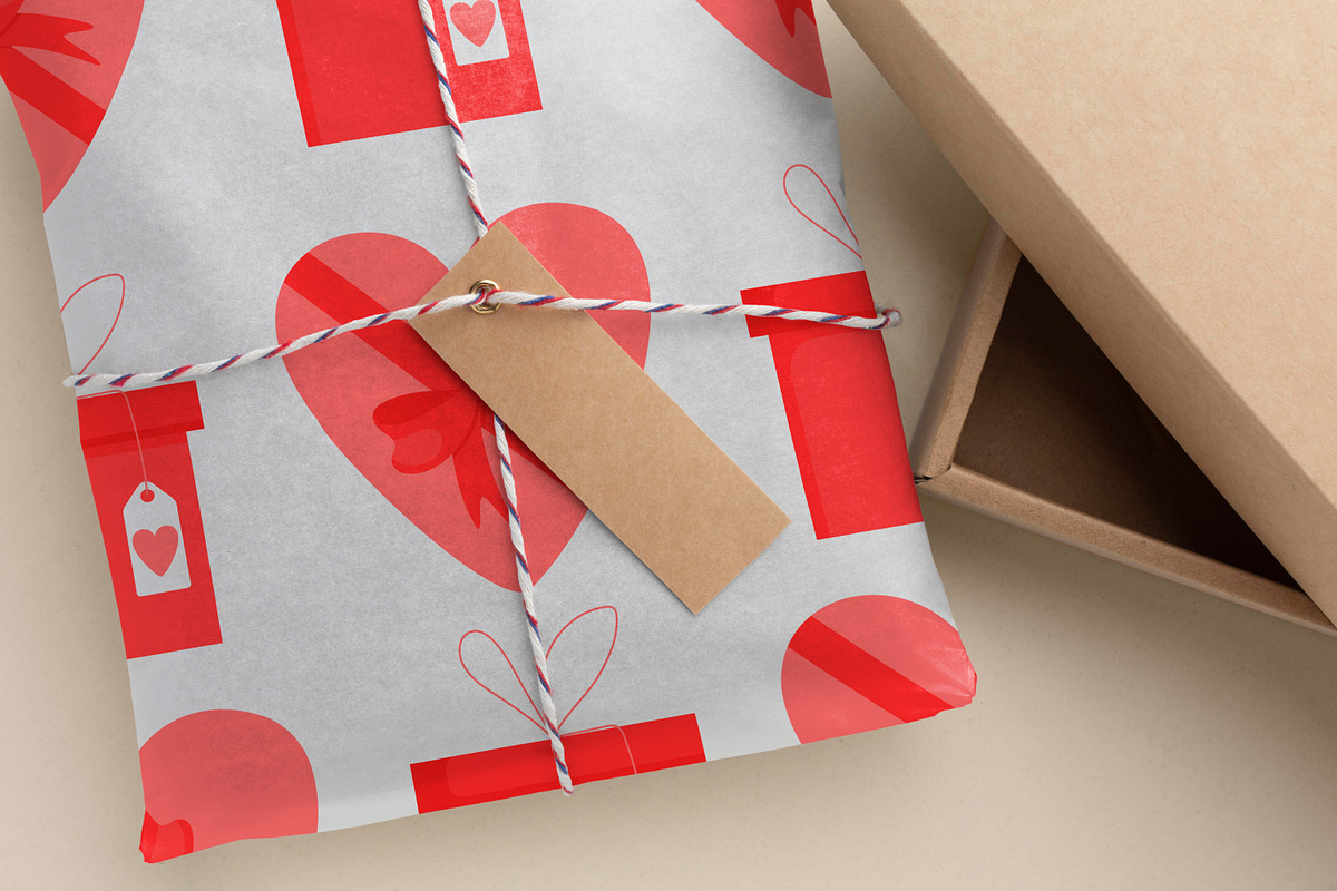 Valentine`s Day Gifts Pattern, a Pattern Graphic by fancykeith (Photo 2 of 2)