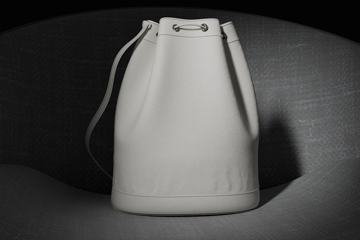 Drawstring Bag Mockup, a Mockup by Mockupnine (Photo 3 of 5)