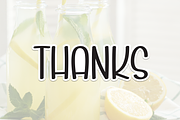 Beverage Lemonade | Script Font, a Script Font by Scratchones (Thumbnail 8 of 8)