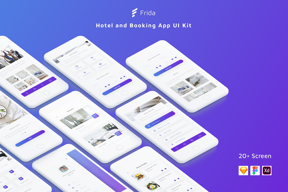 Frida - Hotel UI Kit, an UI Kit Template by Betush (Photo 4 of 4)