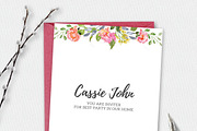 Christmas Party Invitation And Greet, an Invitation Template by graphicforest (Thumbnail 2 of 2)