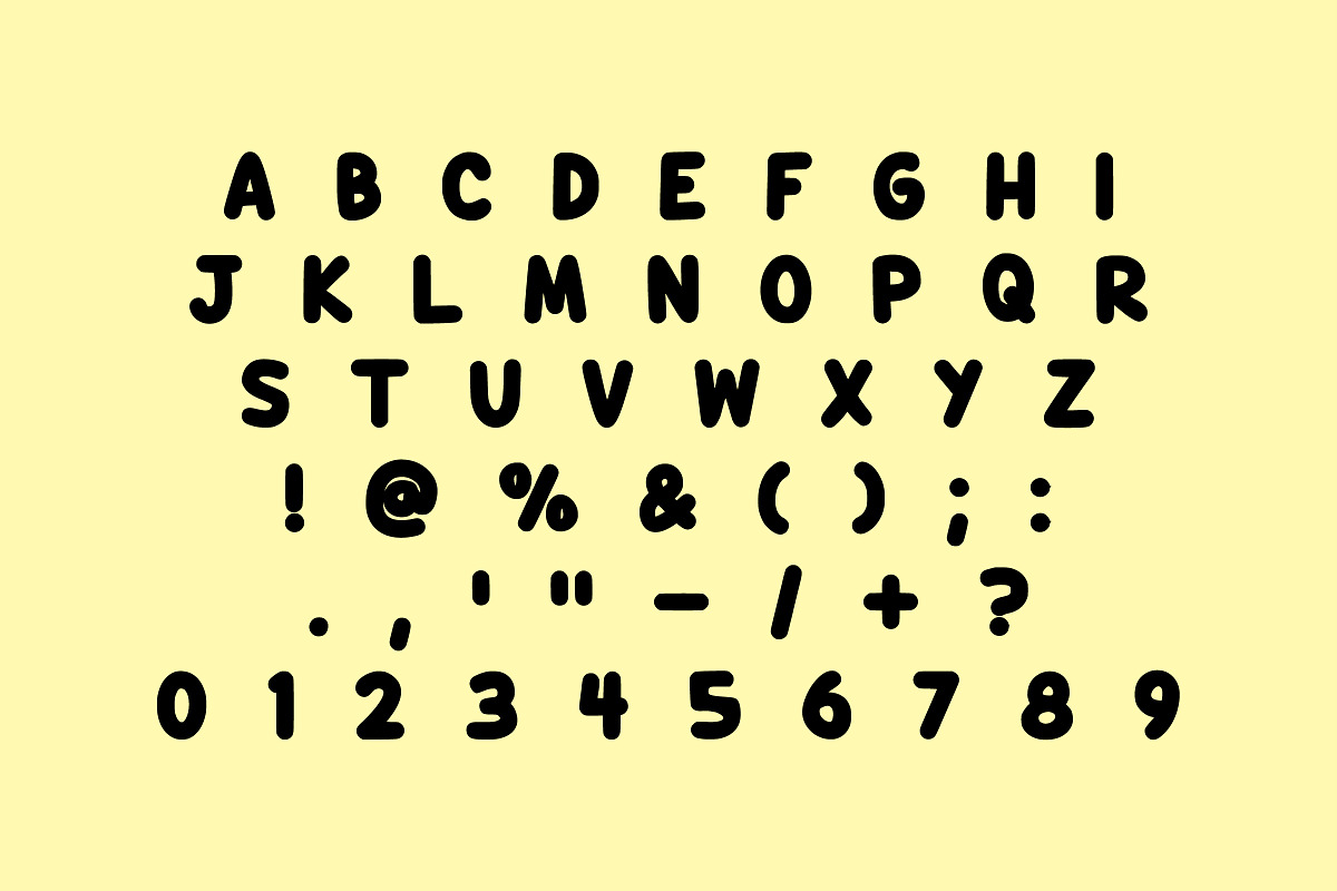Child Humble, a Sans Serif Font by Limited.studio (Photo 6 of 6)