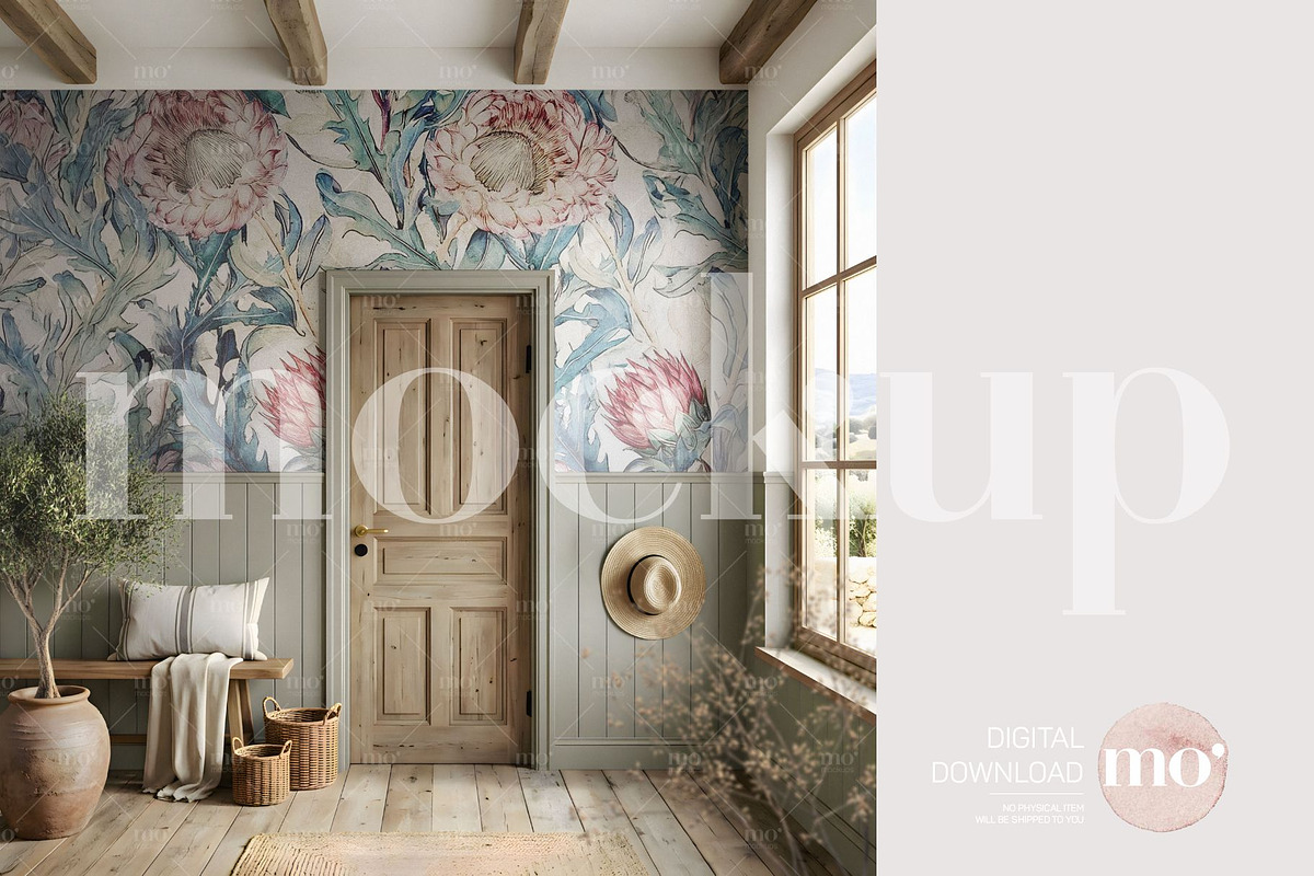 Entryway Wallpaper Mockup, a Product Mockup by MoMockups (Photo 4 of 4)
