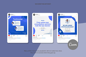 Eye Care Center Instagram CANVA