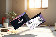 Minimal Painting Business Card, a Business Card Template by Trot (Thumbnail 2 of 2)