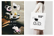 Coffee-Inspired Doodle Collection, an Object Graphic by Marish (Thumbnail 5 of 8)