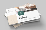 Company Profile Template Landscape, a Brochure Template by NorthPeak (Thumbnail 8 of 10)