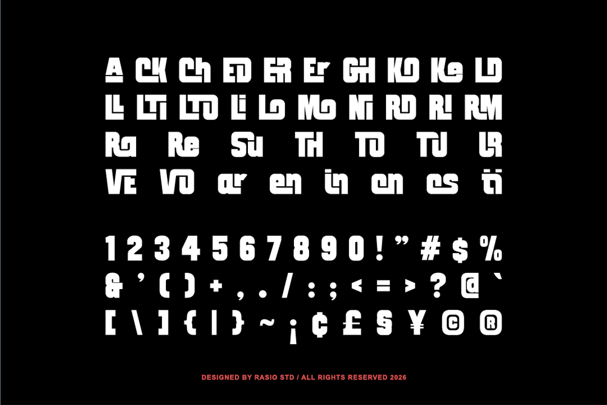 Grillo Bold Headline Sans Serif Font, a Sans Serif Font by Rasio Studio (Photo 5 of 8)