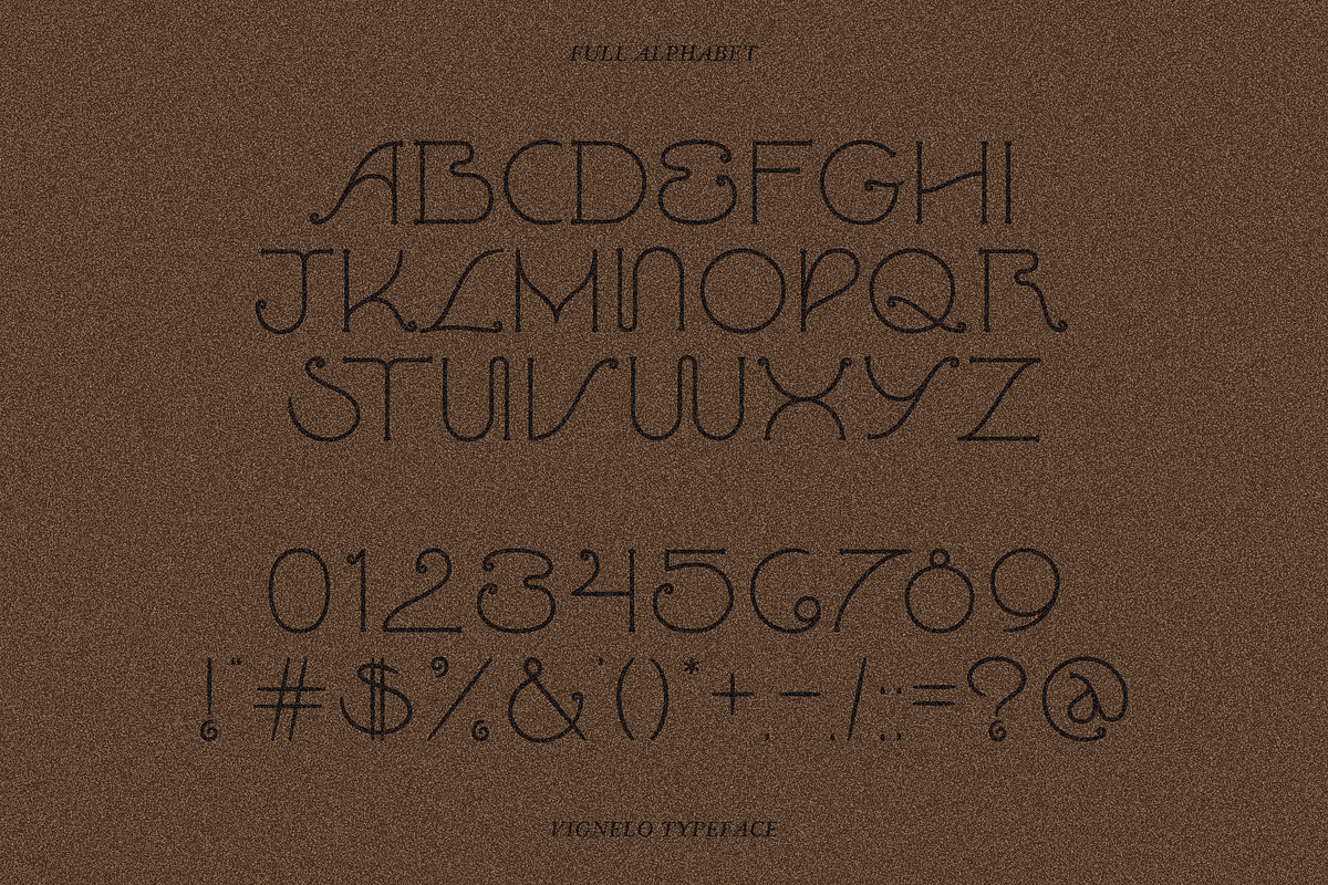 VIGNELO Typeface, a Serif Font by Few & Fahr Studio (Photo 3 of 9)