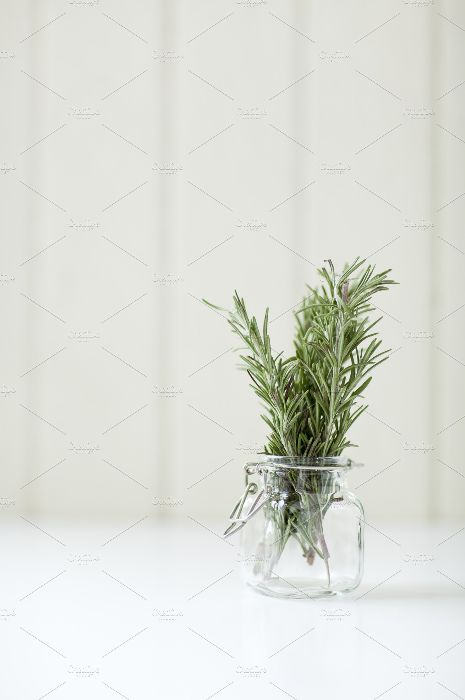 Rosemary In A Small Jar
