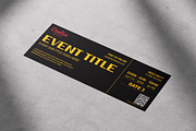 Simple Multipurpose Ticket, a Print Template by Tzochko (Thumbnail 3 of 5)