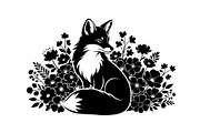 Cute Fox Silhouette Bundle, an Illustration by Designs_River (Thumbnail 31 of 31)